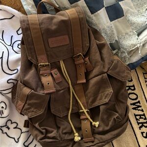 Gootium Thick Canvas Backpack